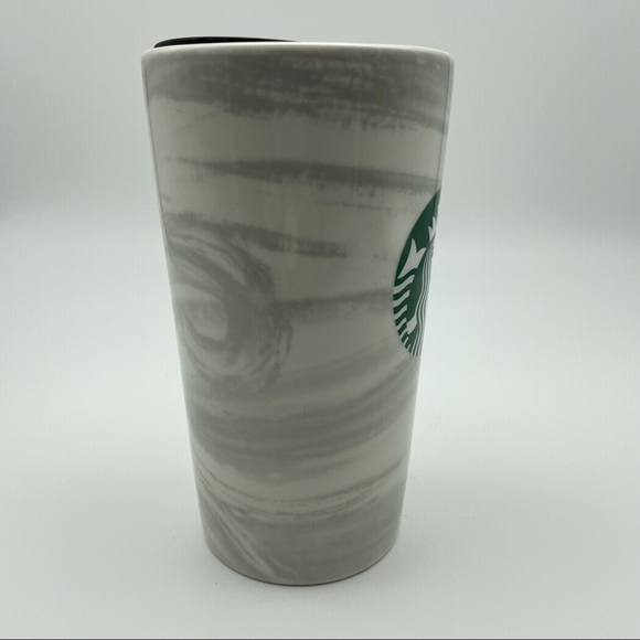 Starbucks Ceramic Marbled Gray Tumbler - Picture 5 of 8